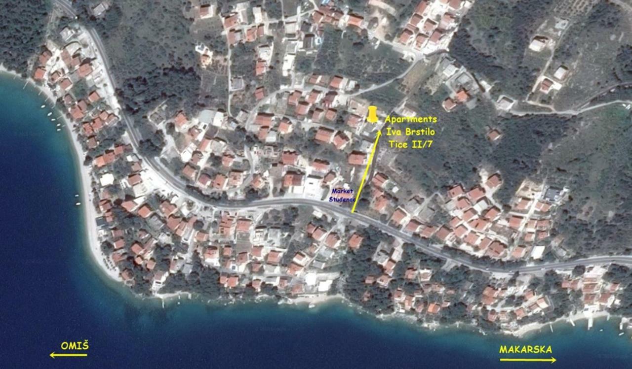 Apartments Iva Brstilo Omiš Dış mekan fotoğraf